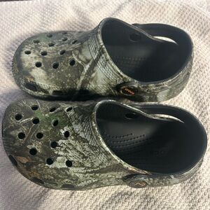 Kids Camouflage Crocs
